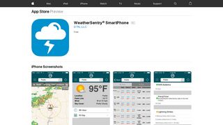 WeatherSentry® SmartPhone Weather - iTunes - Apple