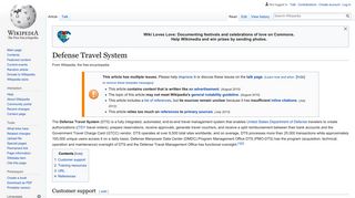 Defense Travel System - Wikipedia