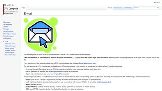 E-mail - ITSwiki - DTU