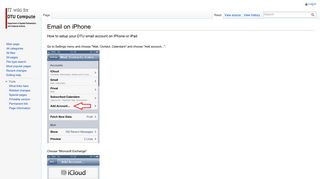 Email on iPhone - ITSwiki - DTU