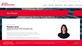 Natalie Latour | Surveyor, DTZ Investors UK
