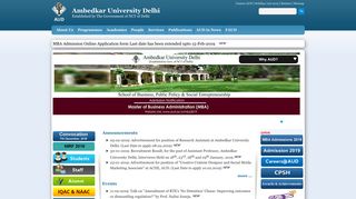 Welcome to Ambedkar University Delhi