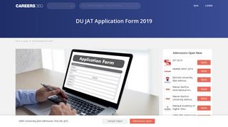 DU JAT Application Form 2019, Registration – Dates and How to Apply