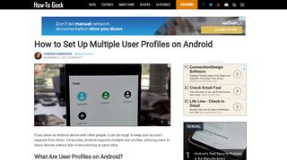 How to Set Up Multiple User Profiles on Android
