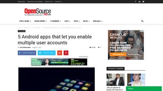 5 Android apps that let you enable multiple user accounts - Open ...