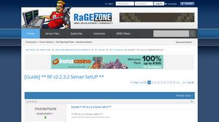 [Guide] ** RF v2.2.3.2 Server SetUP - RaGEZONE