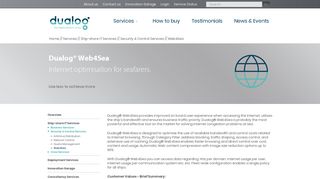 Web4Sea | Dualog