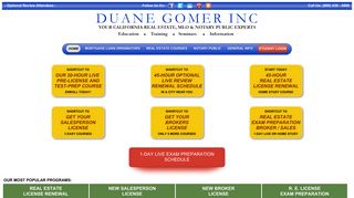 Duane Gomer Seminars