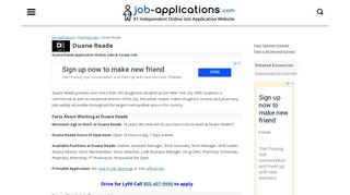 Duane Reade Application, Jobs & Careers Online