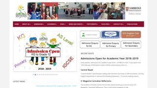 Dubai Carmel School | Schools in Dubai,UK Curriculum,primary ...