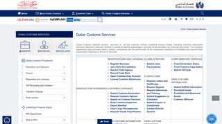 Dubai Customs Services