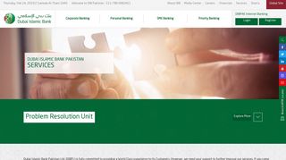 Problem Resolution Unit - Dubai Islamic Bank