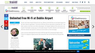 Unlimited Free Wi-Fi at Dublin Airport - ITTN