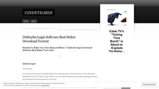 Dubturbo Login Software Beat Maker Download Torrent | cindytilmen