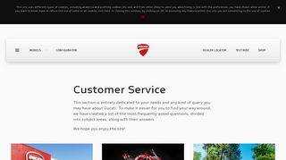 Customer service - Ducati