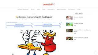 Faster your homework with Ducktypen! Care For Children - Penn EA