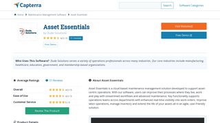Asset Essentials Reviews and Pricing - 2019 - Capterra