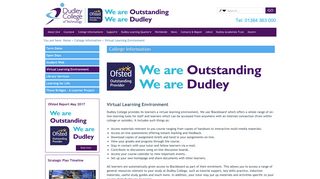 Dudley College | College Information | Virtual Learning Environment
