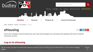eHousing - Dudley Council