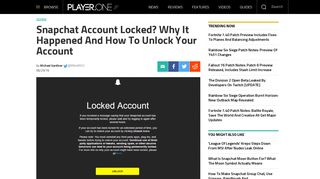 Snapchat Account Locked? Why It Happened And How To Unlock ...