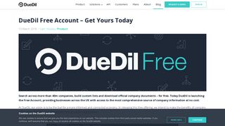 DueDil Free Account - Get Yours Today | DueDil