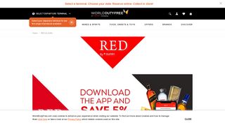 RED by Dufry | Reserve & Collect at World Duty Free