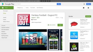 Fantasy Football - Dugout FC - Apps on Google Play