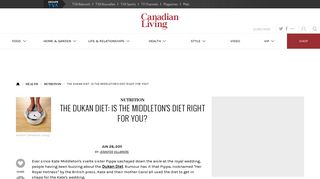 The Dukan Diet: Is the Middleton's diet right for you? | Canadian Living