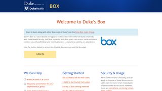 Box - Duke University