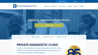 Private Diagnostic Clinic - Duke Health