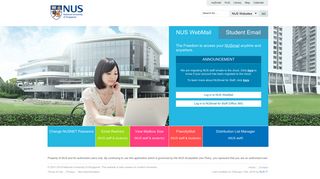 NUS WebMail