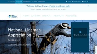 Duke Energy: Savings and Information - For Your Home