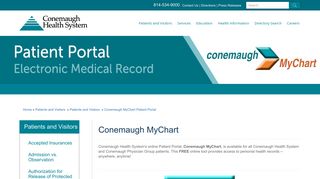 Patient Portal | Conemaugh Health System