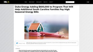 Duke Energy Adding $600,000 to Program That Will Help Additional ...