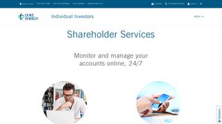 Shareholder Services – Duke Energy