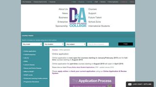 Online application - Dundee and Angus College (a regional college ...