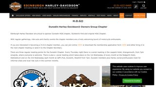 Edinburgh Harley Owners Group - HOG - Dunedin Chapter Scotland