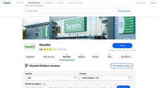 Working at Dunelm: 52 Reviews about Culture | Indeed.co.uk