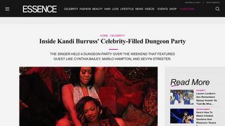 Inside Kandi Burruss' Celebrity-Filled Dungeon Party - Essence