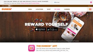 Mobile App | Dunkin' Donuts