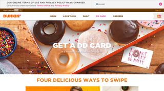 Gift Cards | Dunkin' Donuts