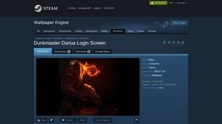 Steam Workshop :: Dunkmaster Darius Login Screen