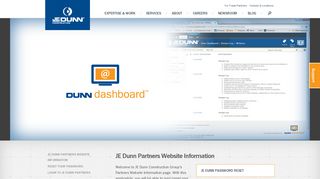 JE Dunn Partners Website Information | JE Dunn Construction