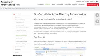 Multi Factor Authentication with Duo Security for Active Directory ...