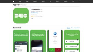 Duo Mobile on the App Store - iTunes - Apple