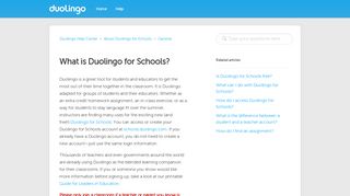 What is Duolingo for Schools? – Duolingo Help Center