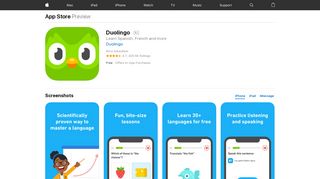 Duolingo on the App Store - iTunes - Apple