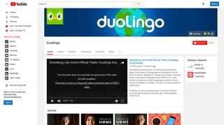 Duolingo - YouTube