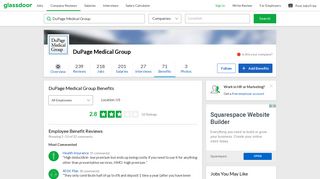 DuPage Medical Group Employee Benefits and Perks | Glassdoor