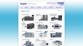 Products - Duplo USA
